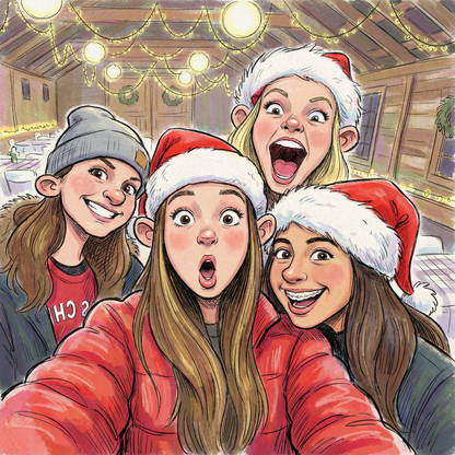 Cartoon Personligt Människoporträtt